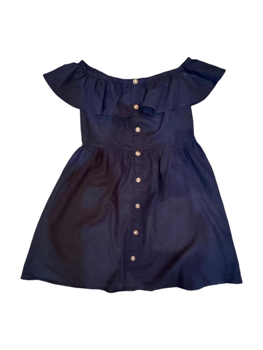 GB | Women's Blue Off Shoulder Dress | Size L | 0999